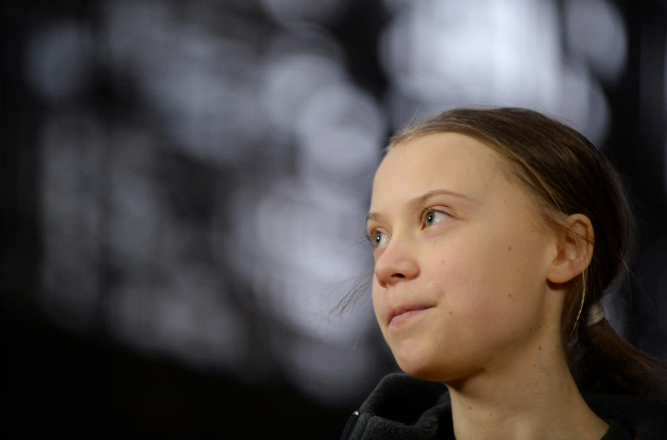 Klimaaktivistin Greta Thunberg kritisierte Merkel in einem Interview. (Bild: REUTERS/Johanna Geron)