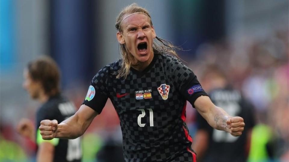 Domagoj Viva de la seleccion de Croacia