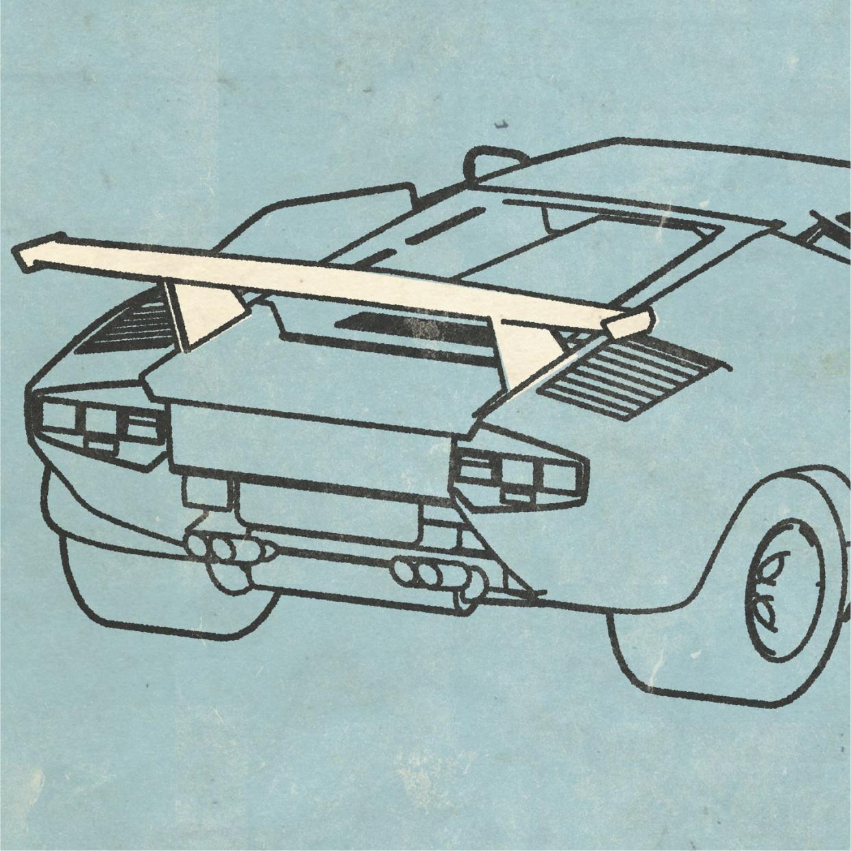 lamborghini ­countach