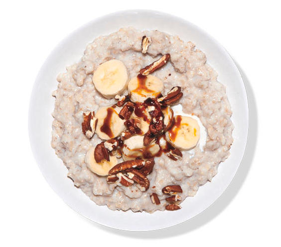 Oatmeal With Banana and Molasses