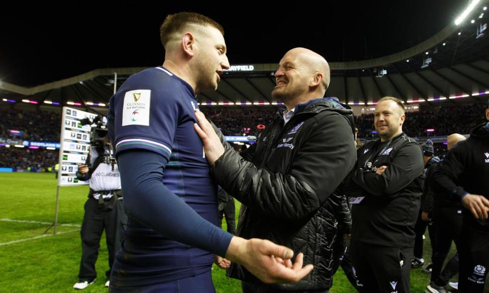 <span>Finn Russell was among the players Gregor Townsend was deprived of at the training camp.</span><span>Photograph: Robert Perry/EPA</span>