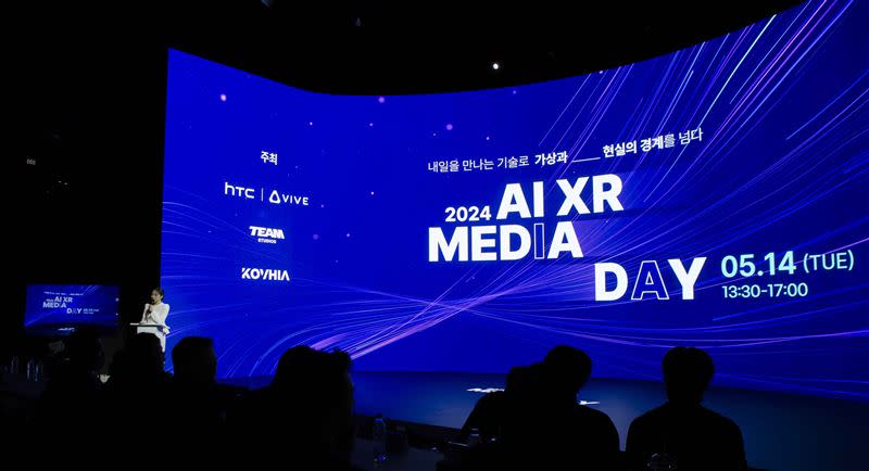 HTC於今年度首次在韓國舉行的大型示範活動「2024 AI & XR 媒體日」。（圖／宏達電提供）
