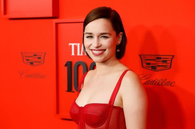 <p>Emilia Clarke au Time 100 Gala à New York le 23 avril 2019</p>