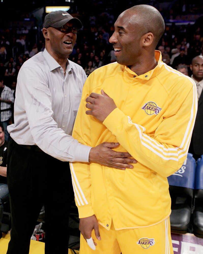 Joe and Kobe Bryant | Stephen Dunn/Getty