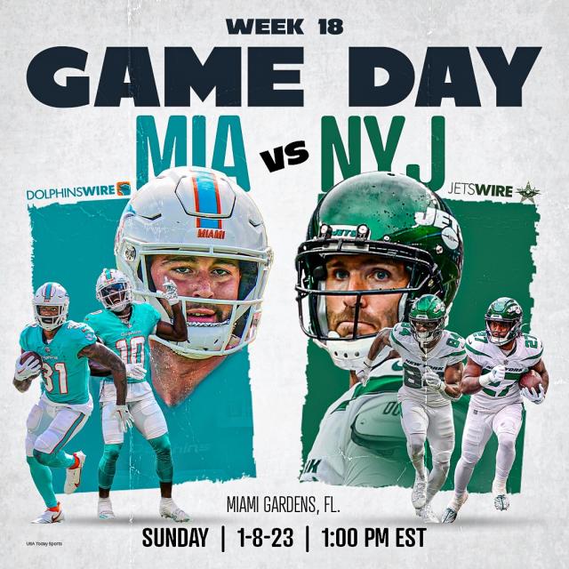 Jets vs. Miami Dolphins