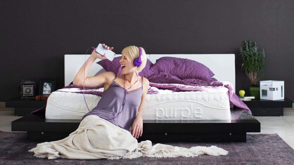 Purple makes a mattress so weird, we can't help but love it.