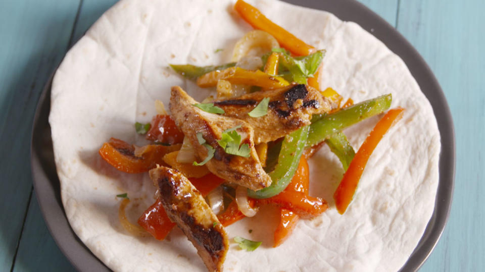 Margarita Chicken Fajitas