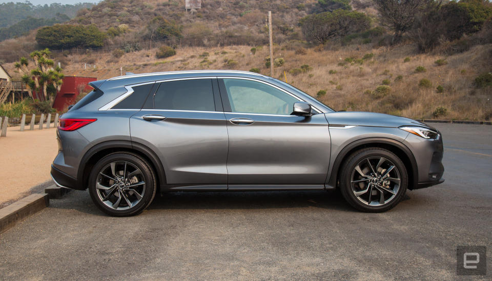 When Infiniti announced that the QX50's turbocharged inline four-cylinder