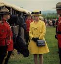 <p>At the Horse Trials with members of the Royal Canadian Mounted Police.</p>