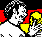 <p>Steve Horsley, bekannt als Horsenburger, präsentiert im September 2018 Pixel-Kunstwerke im ARD-Teletext. Dabei spielt er unter anderem mit typischen deutschen Motiven und Ikonen. Franz Beckenbauer hält in diesem Werk den WM-Pokal. Credit: Steve Horsley / <a rel="nofollow noopener" href="https://www.horsenburger.com/" target="_blank" data-ylk="slk:Horsenburger.com;elm:context_link;itc:0;sec:content-canvas" class="link ">Horsenburger.com</a>. </p>