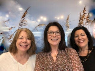Pictured from left, Lenora Norris, Julia Vosler, and Jill Shellman with 'Shop-For-Hope' will hold its first fundraiser in February.