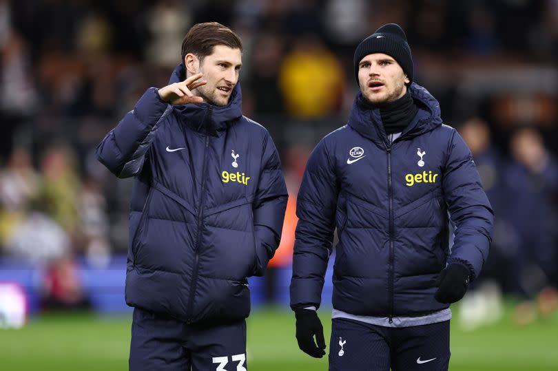 Ben Davies and Timo Werner's seasons are over.