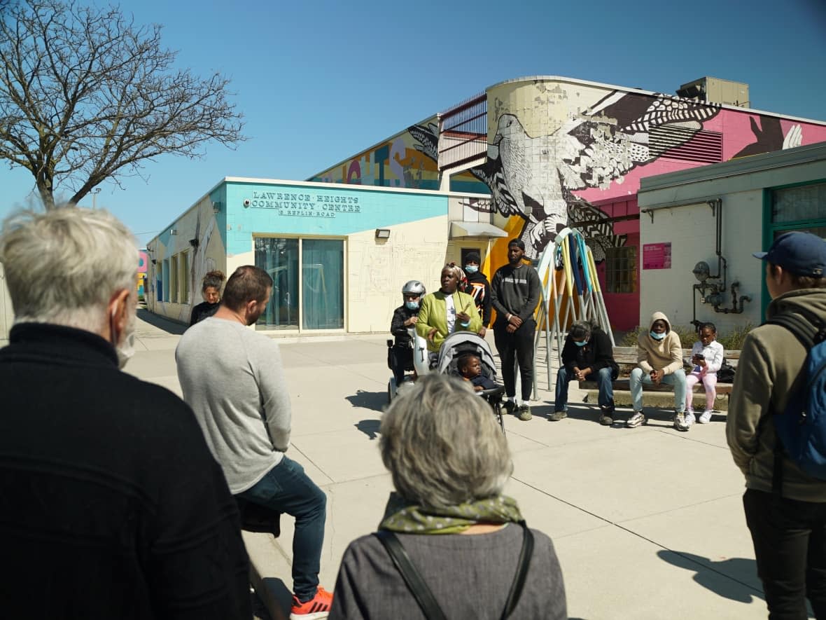 Lawrence Heights residents have learned an architectural firm has been awarded a contract to design them a new community centre, something the community has spent decades pushing for. (Submitted by North York Community House - image credit)