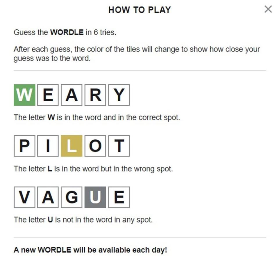 How to play Wordle (Wordle)