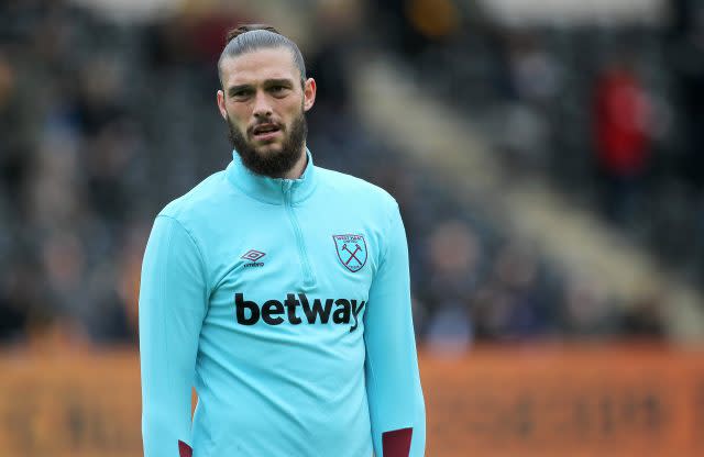 West Ham United's Andy Carroll