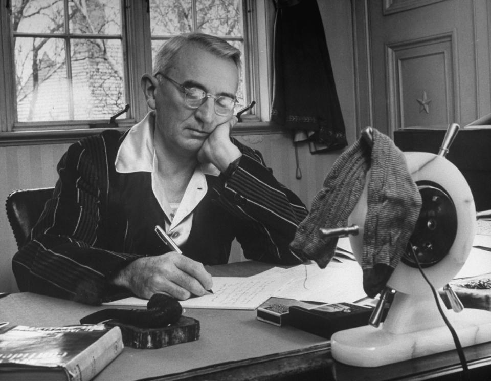 Dale Carnegie, pictured here, wrote “How to Win Friends and Influence People.” (Getty Images)