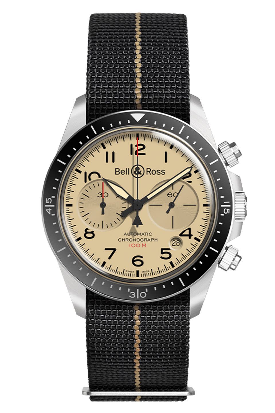 1) Bell & Ross BR V2-94 Military Beige