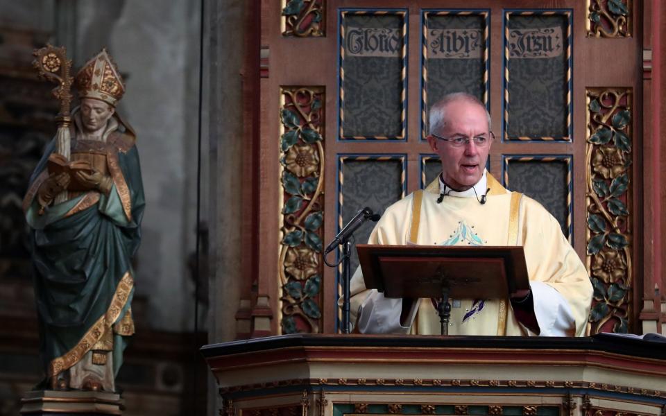 The Archbishop of Canterbury at Canterbury Cathedral - Credit: Gareth Fuller /PA