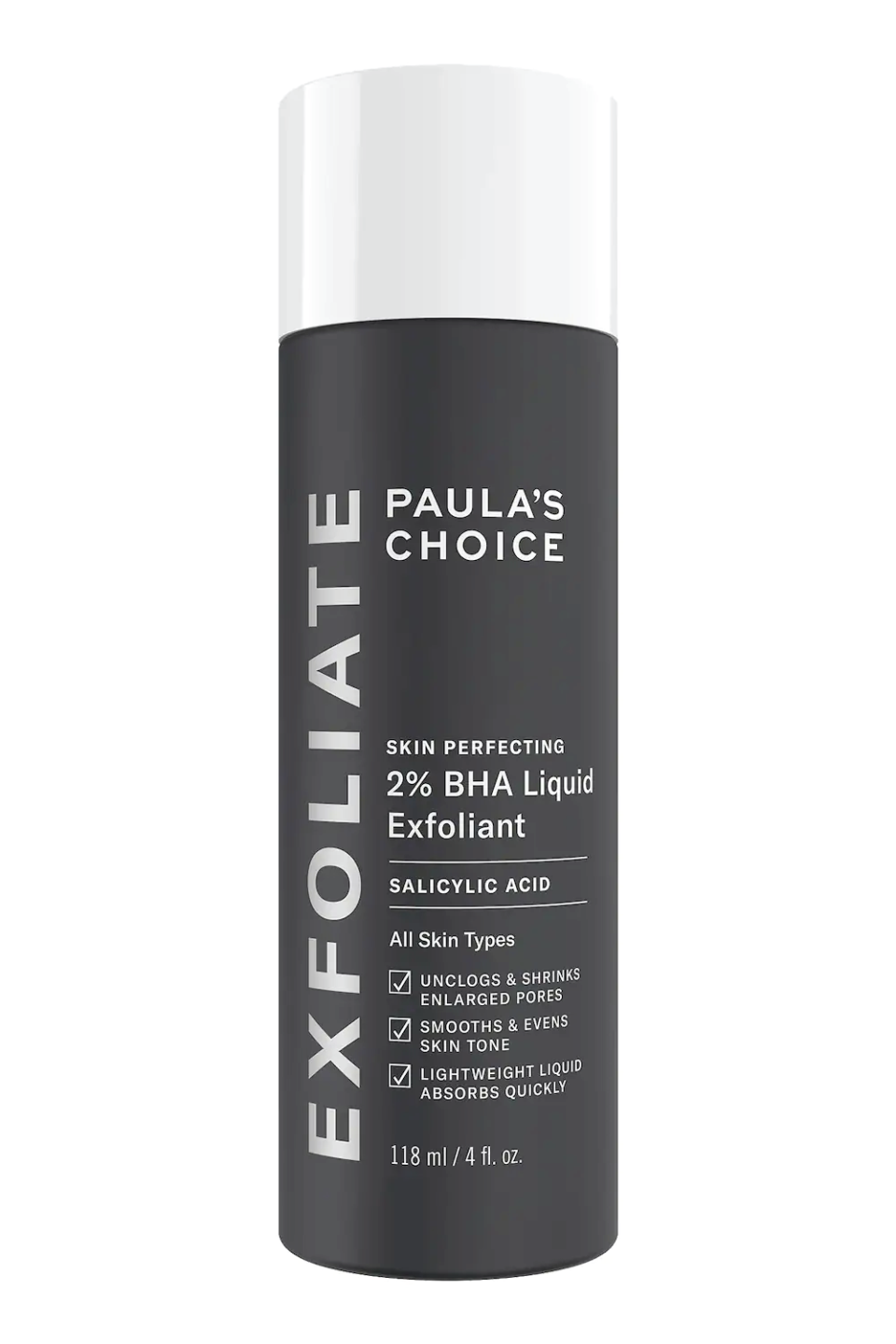 4) Paula's Choice Skin Perfecting 2% BHA Liquid Exfoliant