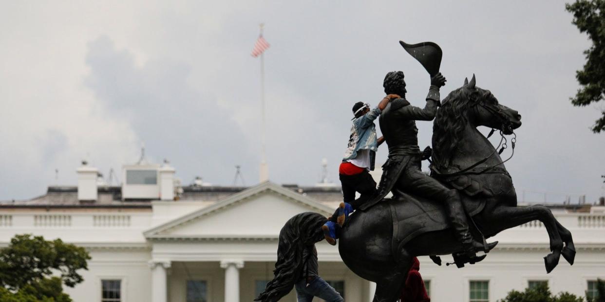 andrew jackson statue