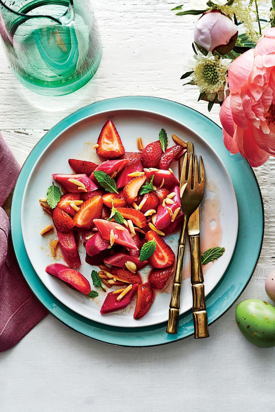 Strawberry-Rhubarb Salad