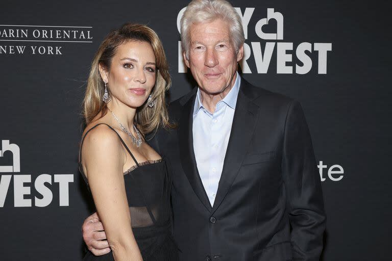 Alejandra Gere y Richard Gere, una pareja que sigue firme