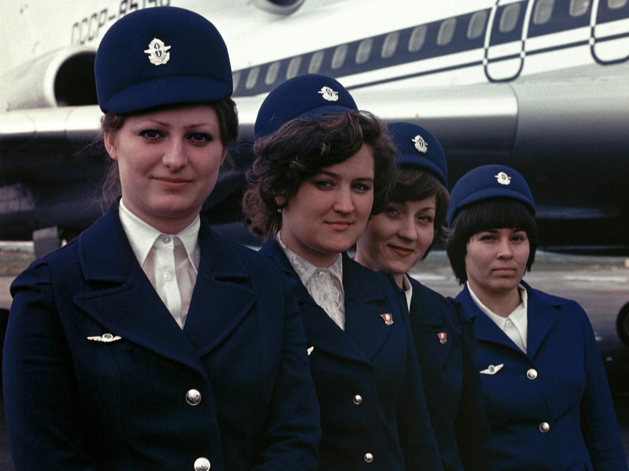 aeroflot uniform vintage