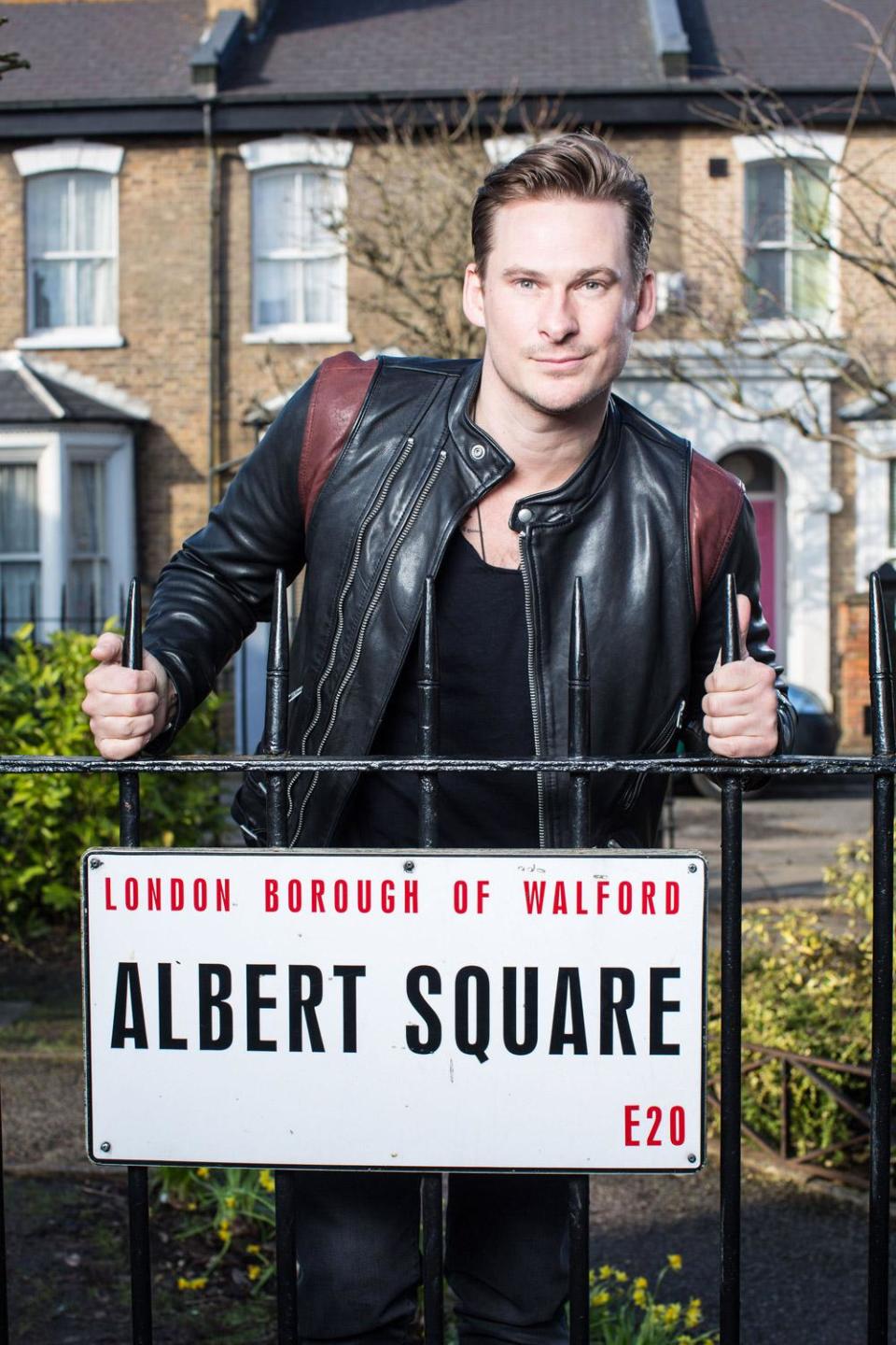 Soap star to dancing star? Lee Ryan recently appeared in EastEnders (Jack Barnes/BBC)