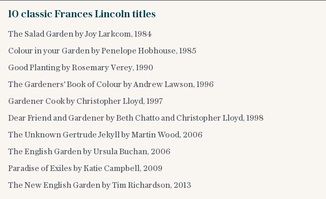 10 classic Frances Lincoln titles