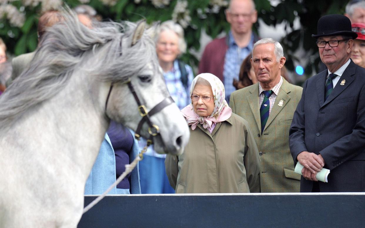 Queen Elizabeth II at the Royal Windsor Horse Show - PA