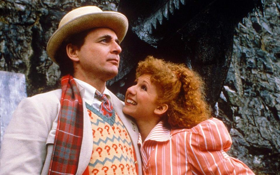 ‘I was awful in it!’: Bonnie Langford with Sylvester McCoy in Doctor Who, 1987