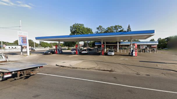PHOTO: Exxon Mobile gas station in Detroit (Google Maps Street View)