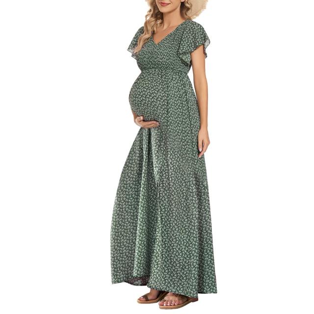 Chang Yun Maternity Nursing Dress Sweater Dress for Women Wedding Guest  Dress Baby Shower Maternity Photoshoot Outfits