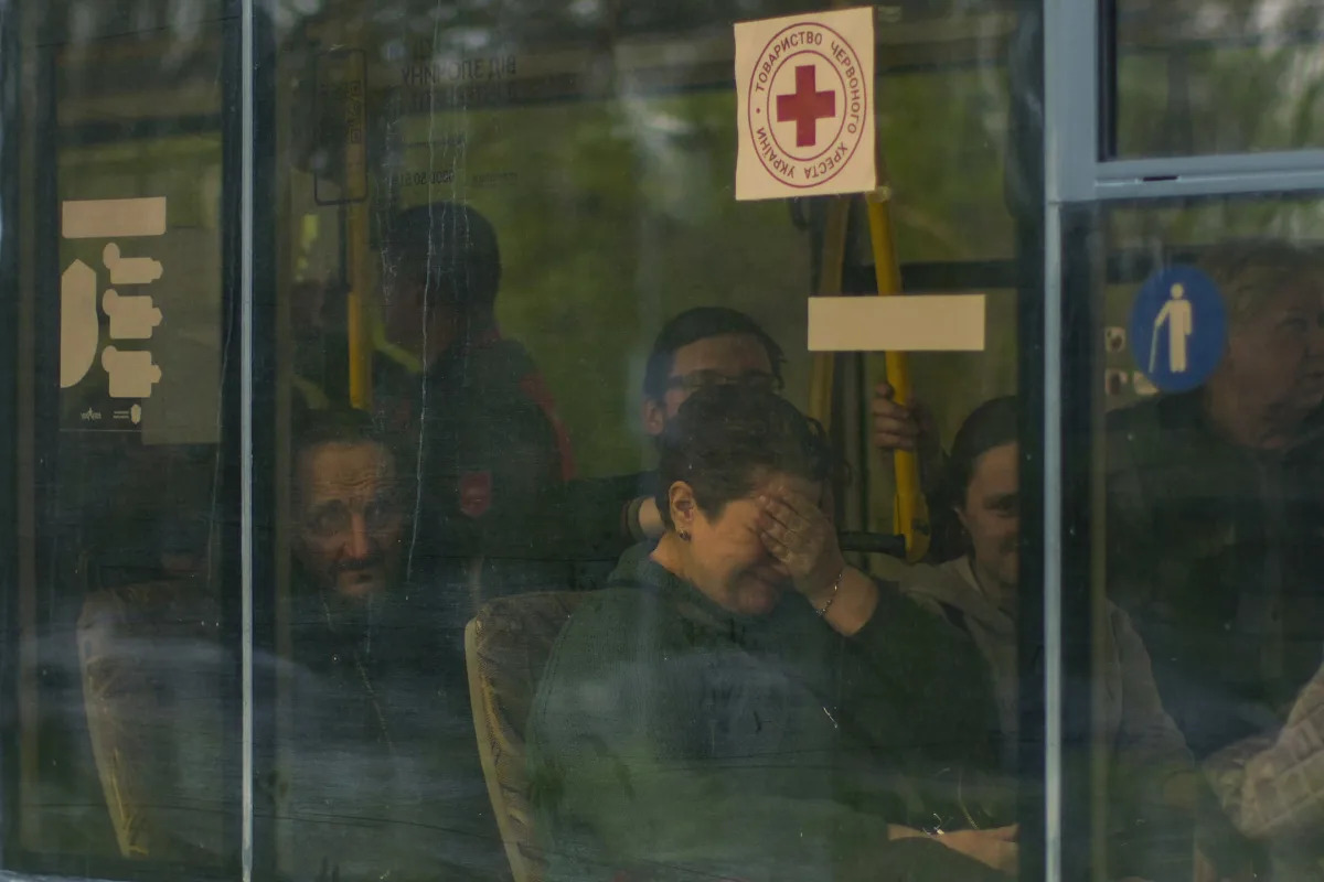 'We're so sorry': Mariupol plant evacuees feel relief, grief