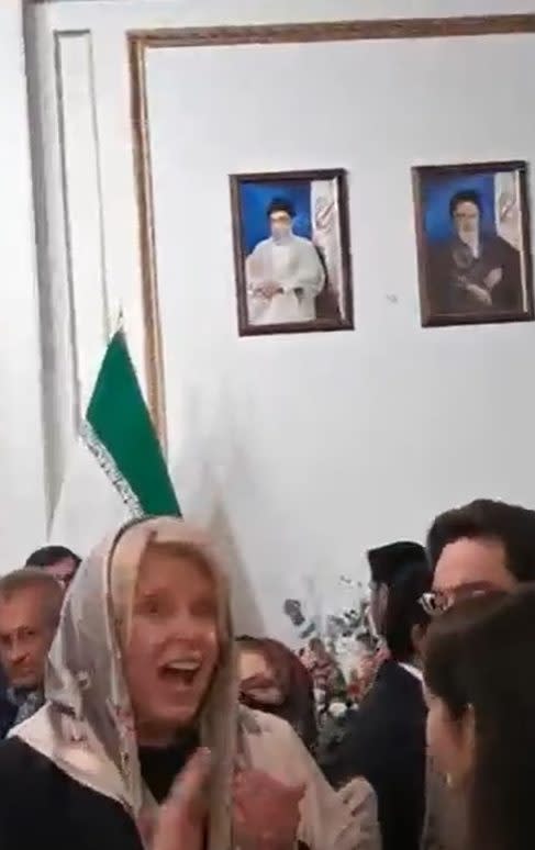 Party at the Iranian Embassy in London