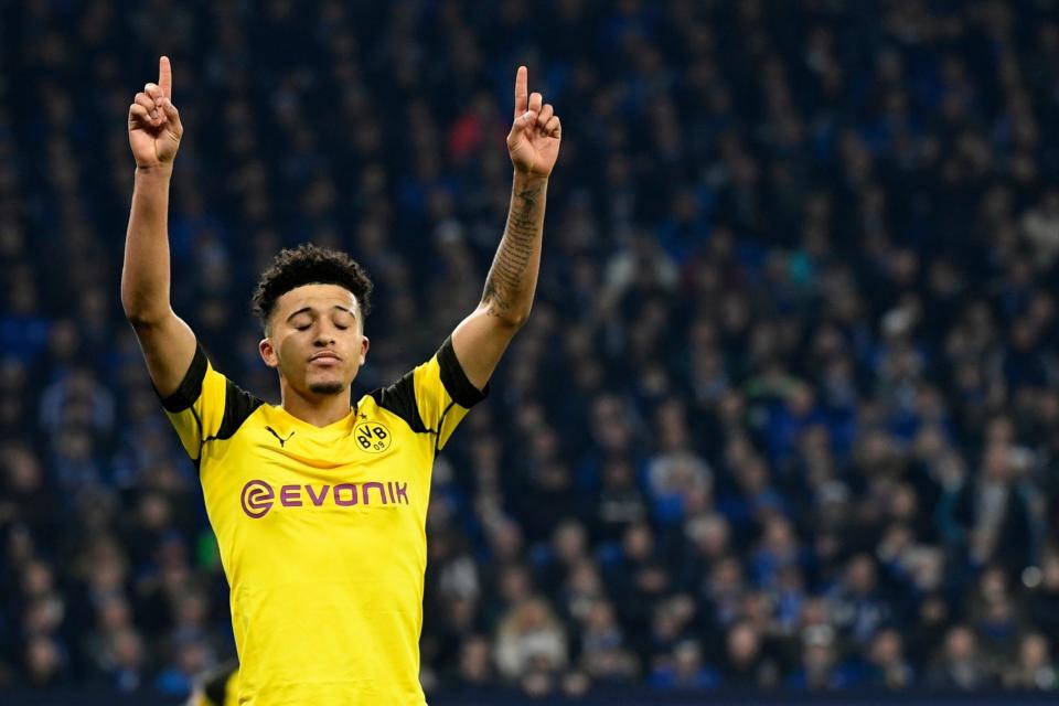 Jadon Sancho has been one of the breakout stars from across Europe so far this season: AP