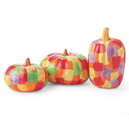 Decoupage Pumpkins