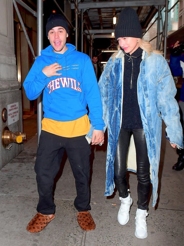 Justin Beiber and Hailey Baldwin