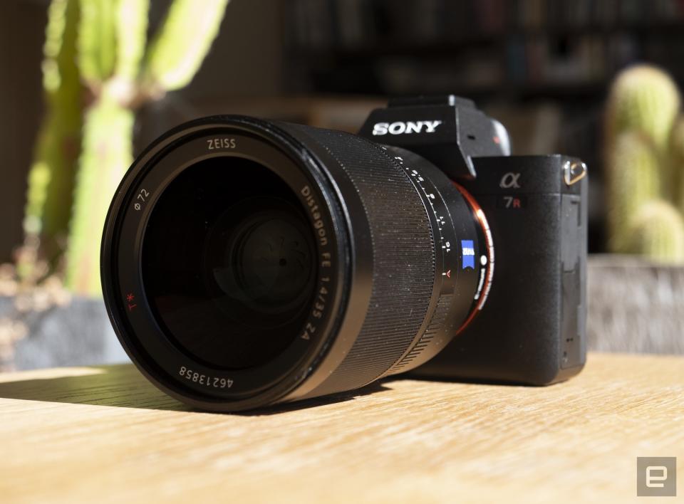 Sony A7R IV full-frame mirrorless camera 