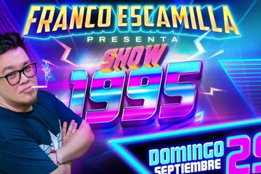 Estrenará Franco Escamilla su show “1995” en San Diego en 2024