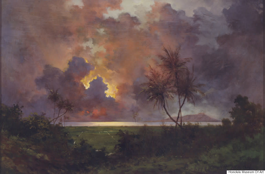 jules tavernier sunrise diamond head