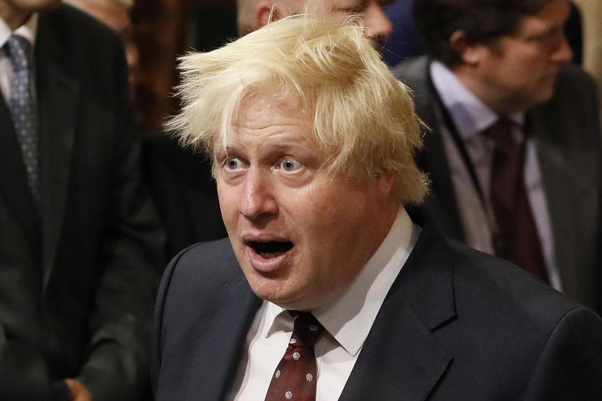 Criticism: Foreign Secretary Boris Johnson: Kirsty Wigglesworth/WPA Pool/Getty Images