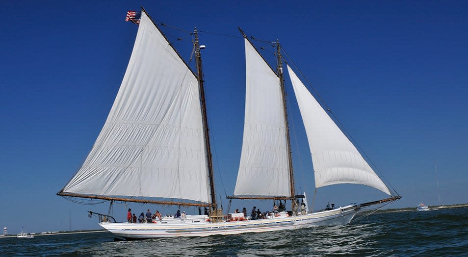 The A.J. Meerwald is New Jersey state tall ship