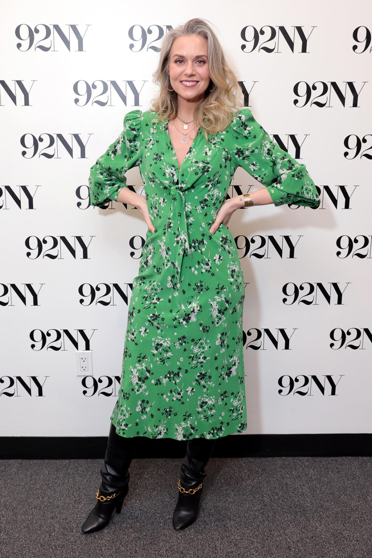 Hilarie Burton at 92NY in New York City on April 1, 2024.