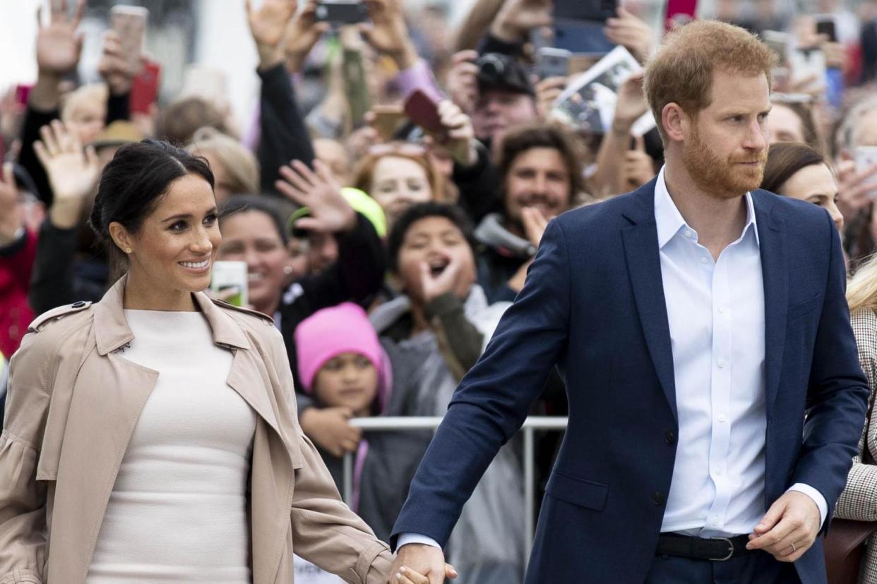 <p>Prince Harry and Meghan Markle</p> (Getty Images)