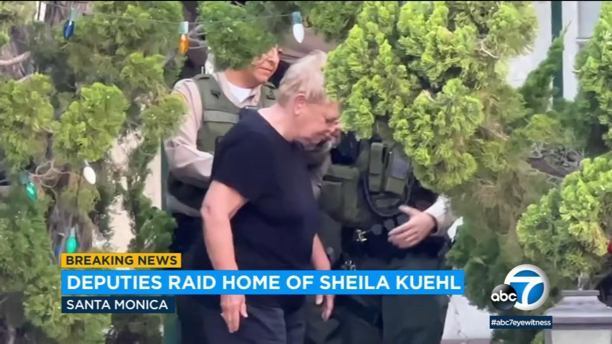 Lasd Deputies Search La County Supervisor Sheila Kuehls Home