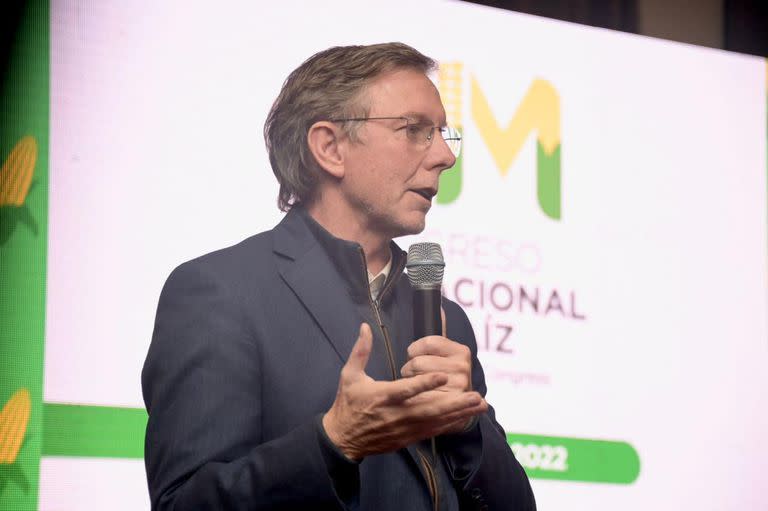 El secretario de Agricultura, Ganadería y Pesca, Juan José Bahillo, en la presentación del congreso que se hará en Córdoba