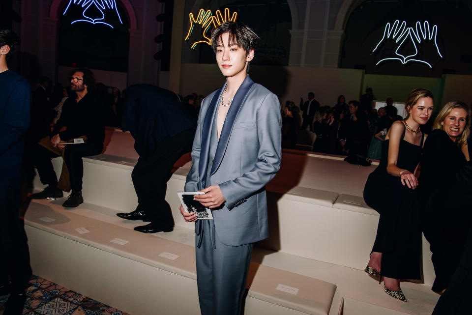 Tony Yu at Dior Pre-Fall 2024 Show held at the Brooklyn Museum on April 15, 2024 in New York.