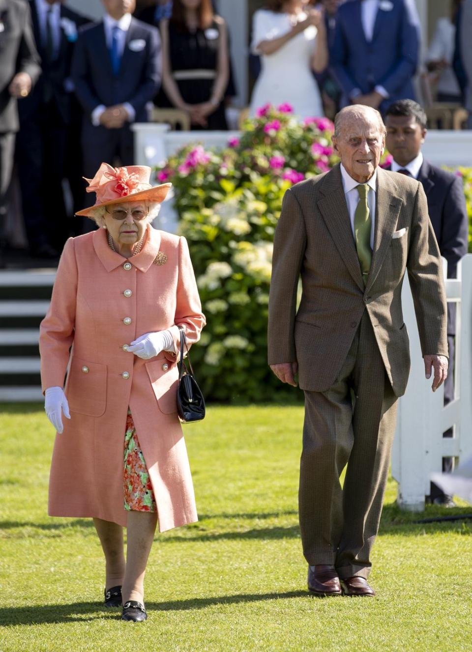 Queen Elizabeth and Prince Philip weren't on the official guest list.