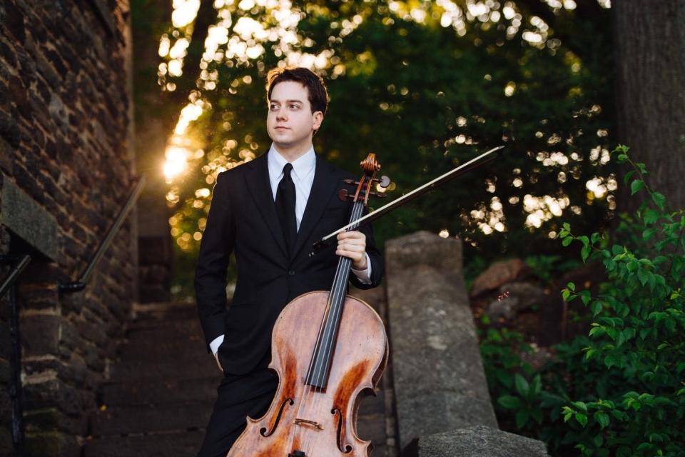 Cellist John-Henry Crawford